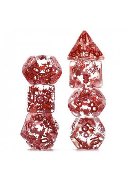 DICE 7-set: Red Foil Stars Fragment